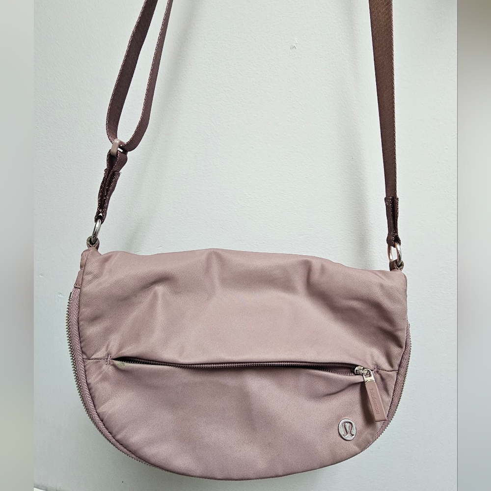lululemon athletica Dusty Pink Crossbody Bag